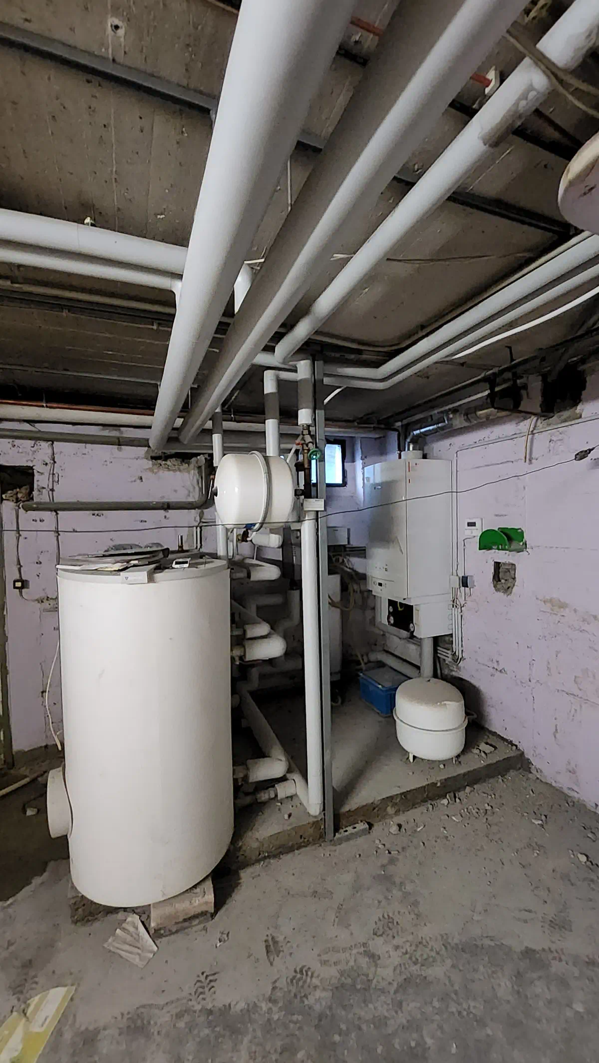Heizungsanlage im sanierten Gebäudebestand